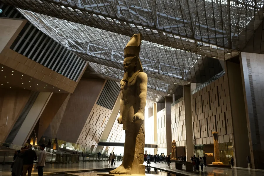 Pyramids & Grand Egyptian Museum And Khan El Khalili