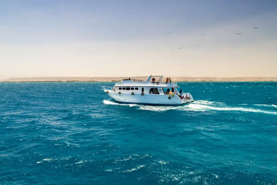 Ras Mohamed – White Island  Boat Trip from Sharm El Sheikh